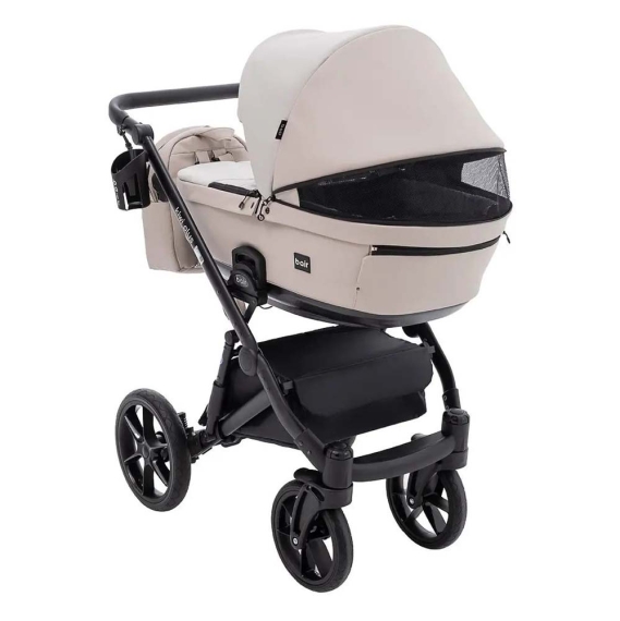 Универсальная коляска 2 в 1 Bair Kiwi Plus ECO (бежевий / капучино)