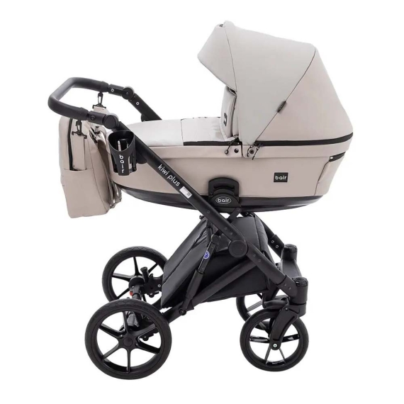 Универсальная коляска 2 в 1 Bair Kiwi Plus ECO (бежевий / капучино)