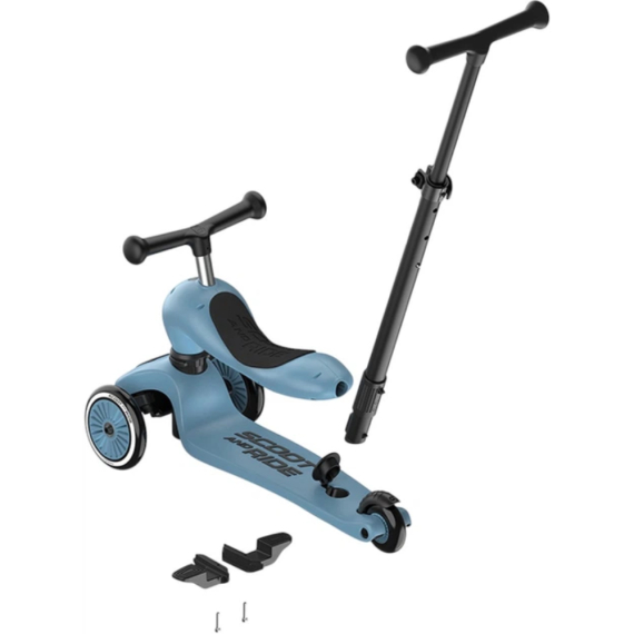 Самокат Scoot and Ride серії Highwaykick-1 Push and Go до 5 років (сіро-синій)