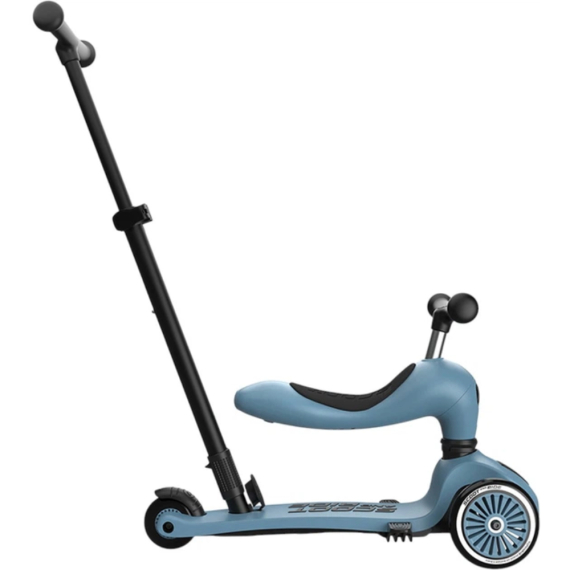 Самокат Scoot and Ride серії Highwaykick-1 Push and Go до 5 років (сіро-синій)