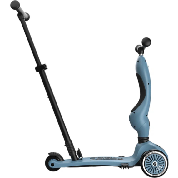 Самокат Scoot and Ride серії Highwaykick-1 Push and Go до 5 років (сіро-синій)