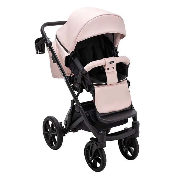 Универсальная коляска 2 в 1 Bair Kiwi Plus ECO (рожева пудра)