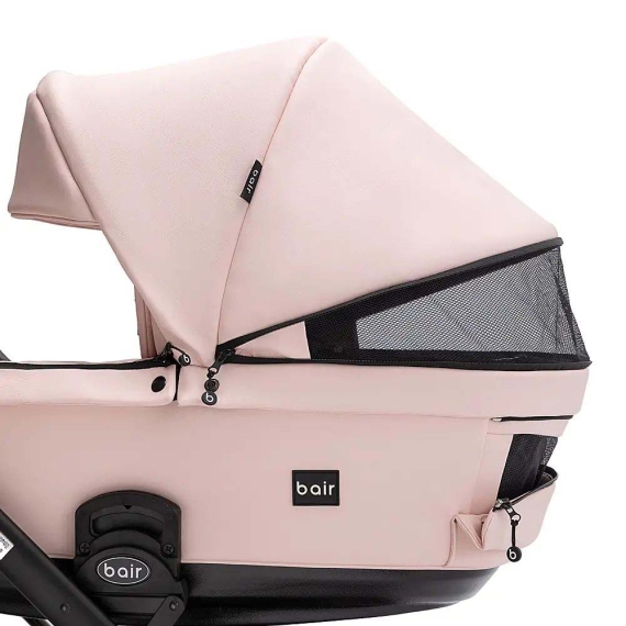 Универсальная коляска 2 в 1 Bair Kiwi Plus ECO (рожева пудра)