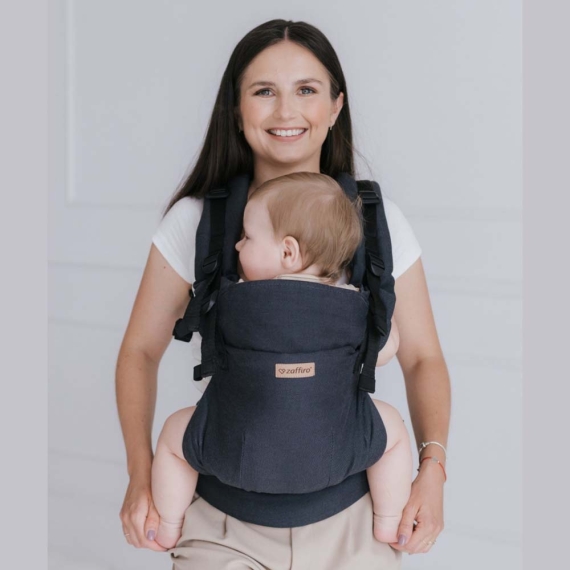 Сумка-переноска ZAFFIRO BabyGrow Roma (anthracite)