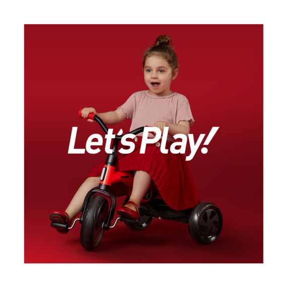 Велосипед складной трехколесный Qplay ANT (Grey)
