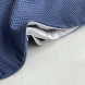 Плед-конверт с одеялом Маленькая Соня вафля+жатка (синий)