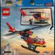 Конструктор LEGO City Пожежний рятувальний гелікоптер, 85 деталей