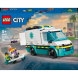 Конструктор LEGO City Швидка допомога, 184 деталі