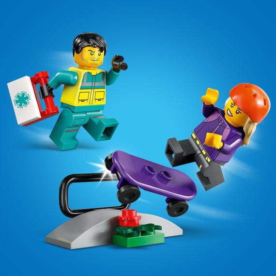 Конструктор LEGO City Швидка допомога, 184 деталі