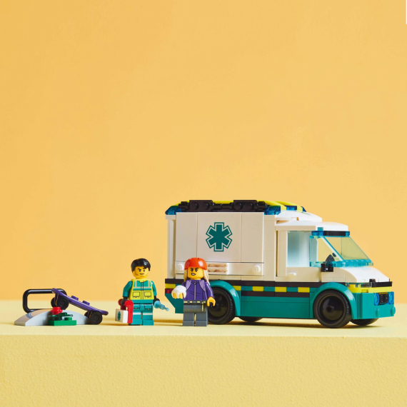 Конструктор LEGO City Швидка допомога, 184 деталі