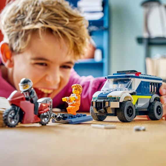 Конструктор LEGO City Поліцейський фургон, 198 Деталей