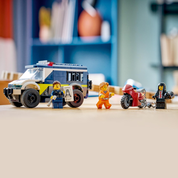 Конструктор LEGO City Поліцейський фургон, 198 Деталей