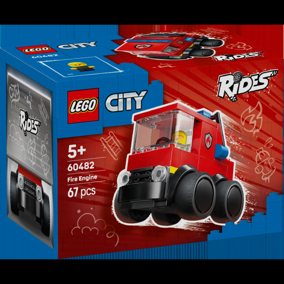 Конструктор LEGO City Автівки Пожежна машина, 67 Деталей