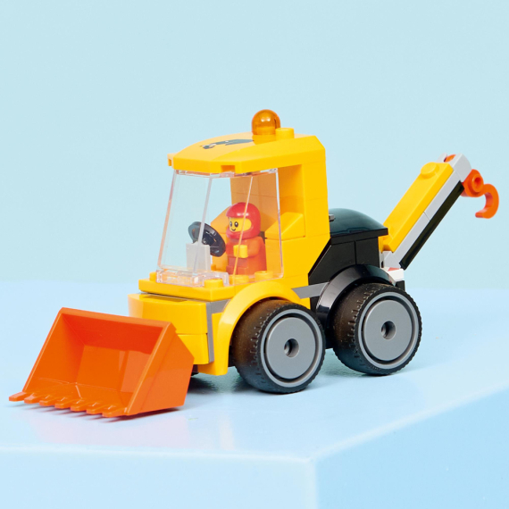 Конструктор LEGO City Автівки Будівельний навантажувач, 61 Деталь