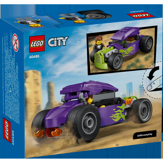 Конструктор LEGO City Хотрод, 81 Деталь
