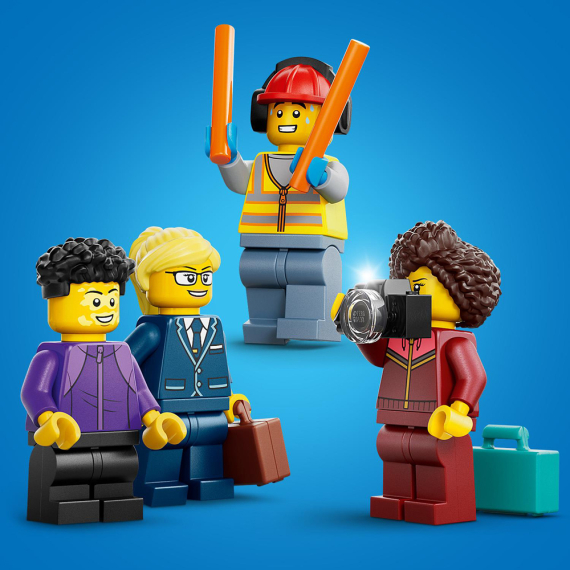 Конструктор LEGO City Пасажирський літак Конструктор іграшкового літака, 118 деталей