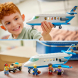 Конструктор LEGO City Пасажирський літак Конструктор іграшкового літака, 118 деталей