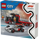 Конструктор LEGO® City Вантажівка для демонстрації F1® із перегоновим автомобілем Audi F1® 508 детал