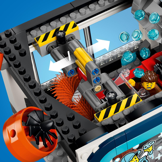 Конструктор LEGO City Тунельна автомийка Набір для складання, 583 деталі