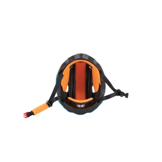 Шлем защитный детский GLOBBER FANTASY с фонариком, 49-55 см (трицератоп)