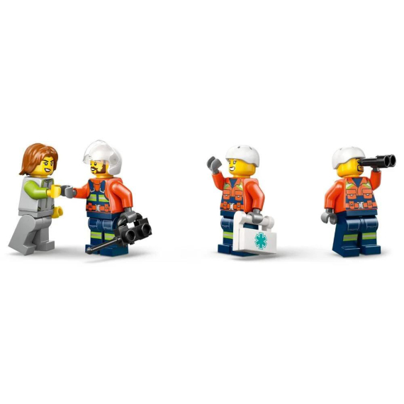 Конструктор LEGO City Гелікоптер берегової охорони, 551 Деталь