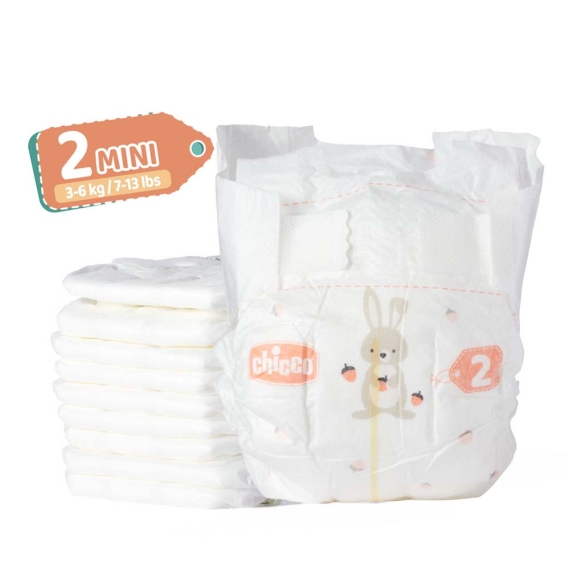 Підгузники Chicco AIRY розмір Mini, 3-6 кг, 50 шт