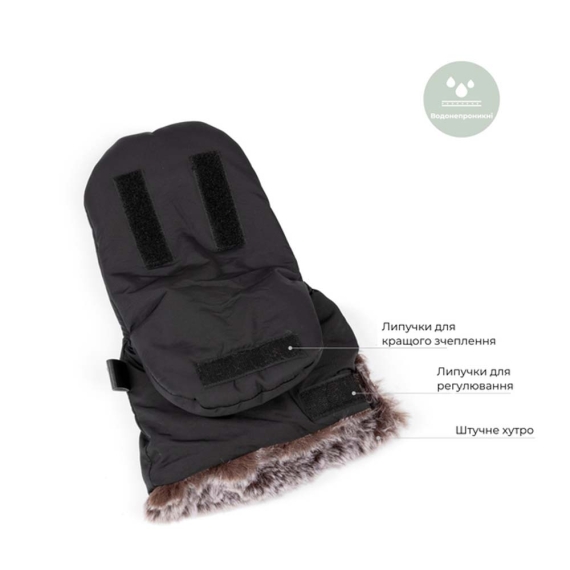 Рукавички Noordi (чорні)