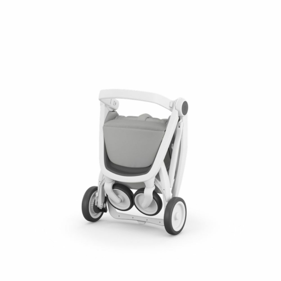 Прогулочная коляска Greentom Classic (Grey-White)