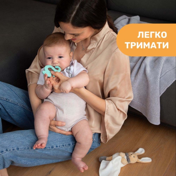 Прорізувач Chicco Ігуана (блакитний)