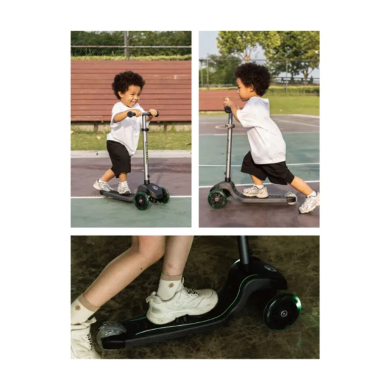 Самокат триколісний дитячий Qplay Future Eco (New Green)