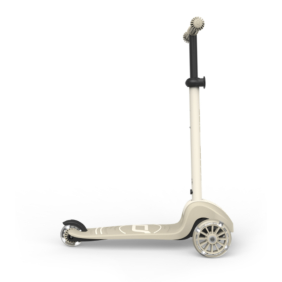 Самокат Scoot and Ride серії Highwaykick-3s з колесами що світяться 3+ (світло-сірий)