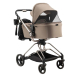 Універсальна коляска 2 в 1 Bair Moon (Gold Edition / капучіно)