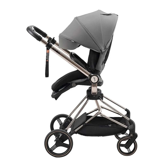 Універсальна коляска 2 в 1 Bair Moon (Gold Edition / темно-сірий)