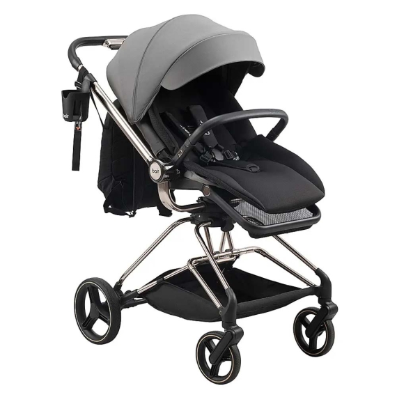 Універсальна коляска 2 в 1 Bair Moon (Gold Edition / темно-сірий)