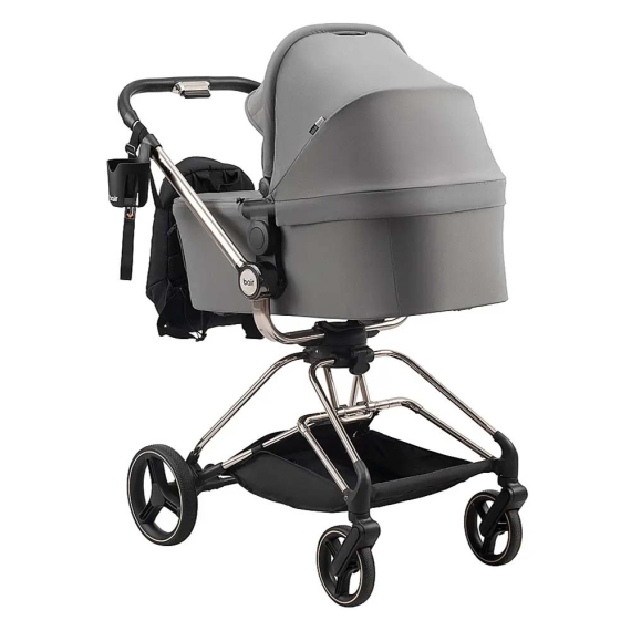 Універсальна коляска 2 в 1 Bair Moon (Gold Edition / темно-сірий)