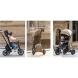 Триколісний складаний велосипед Qplay Comfo Max (Beige)