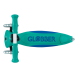 Самокат GLOBBER серії ELITE LIGHTS колеса з підсвіткою, 50 кг, 3+ (смарагдово-зелений)