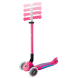 Самокат GLOBBER серії ELITE LIGHTS колеса з підсвіткою, 50 кг, 3+ (фуксія)