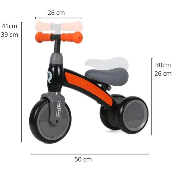 Біговел дитячий QPlay Sweetie (Orange)