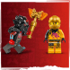 Конструктор LEGO NINJAGO Бойовий набір дракона Спін-джитсу, 186 деталей