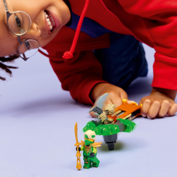 Конструктор LEGO Ninjago Ллойд проти спінера земельного монстра, 52 Деталі