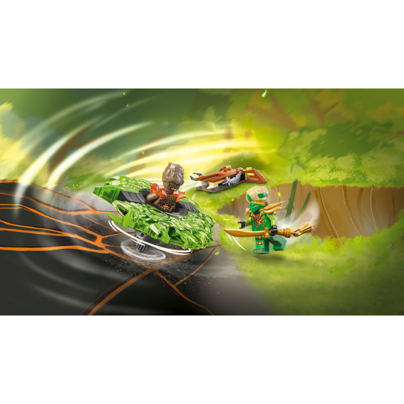 Конструктор LEGO Ninjago Ллойд проти спінера земельного монстра, 52 Деталі