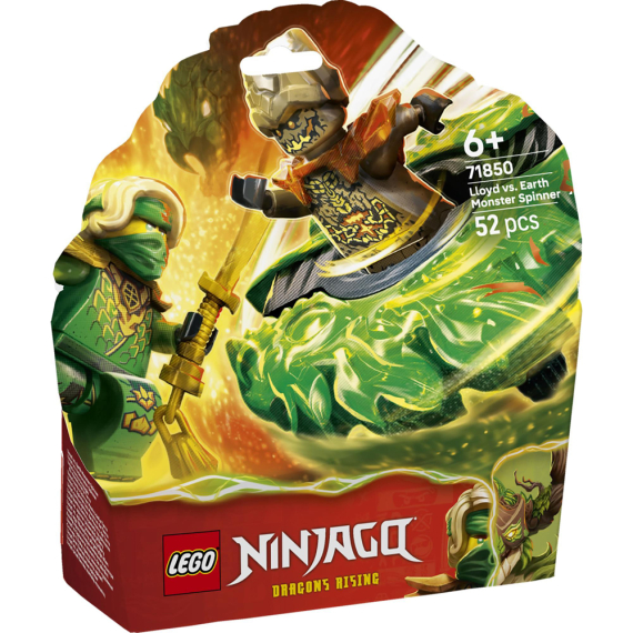 Конструктор LEGO Ninjago Ллойд проти спінера земельного монстра, 52 Деталі