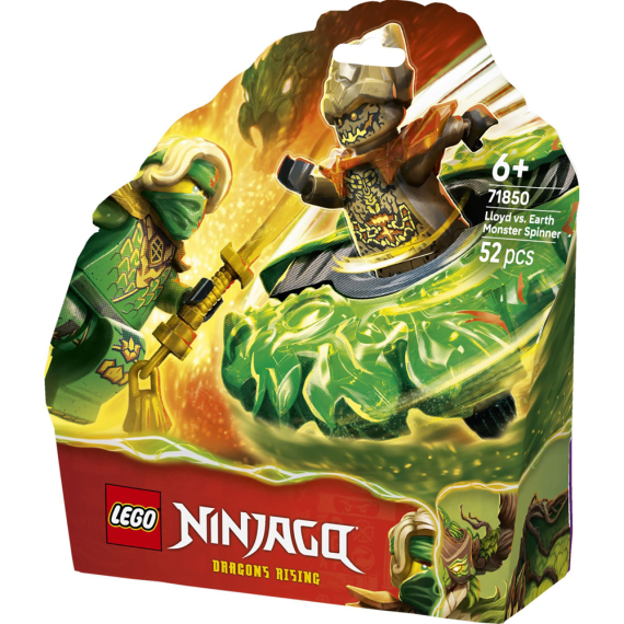 Конструктор LEGO Ninjago Ллойд проти спінера земельного монстра, 52 Деталі