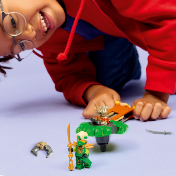 Конструктор LEGO Ninjago Ллойд проти спінера земельного монстра, 52 Деталі