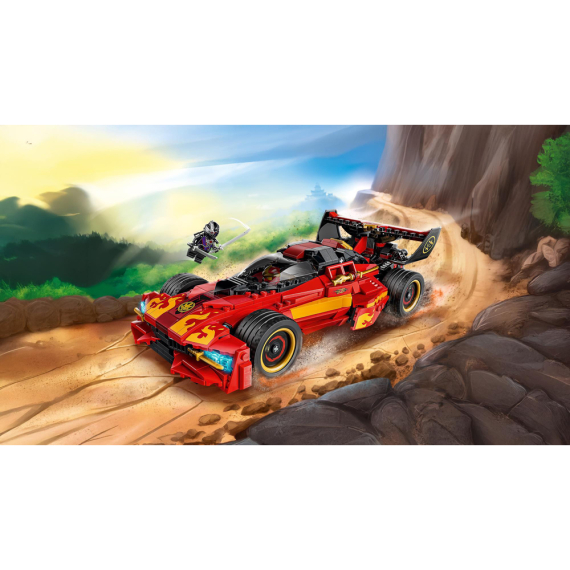 Конструктор LEGO NINJAGO Переслідувач ніндзя X-1, 15-та річниця, 691 деталь