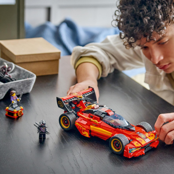 Конструктор LEGO NINJAGO Переслідувач ніндзя X-1, 15-та річниця, 691 деталь
