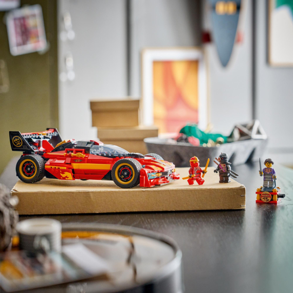 Конструктор LEGO NINJAGO Переслідувач ніндзя X-1, 15-та річниця, 691 деталь