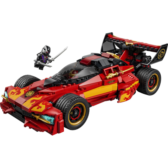 Конструктор LEGO NINJAGO Переслідувач ніндзя X-1, 15-та річниця, 691 деталь