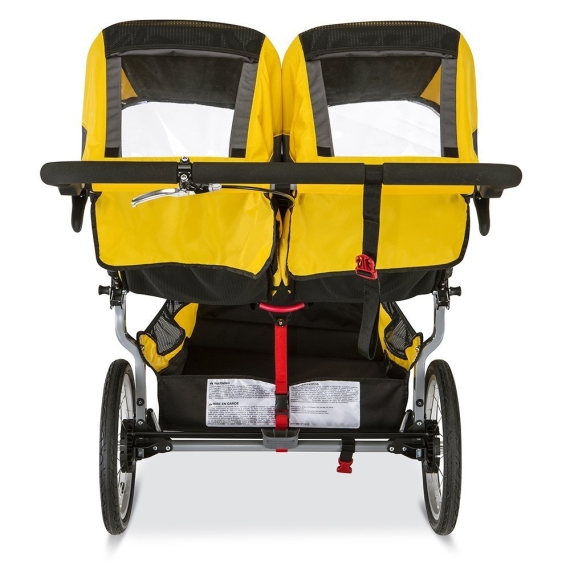 Прогулочная коляска для двойни BOB IRONMAN DUALLIE (Yellow)